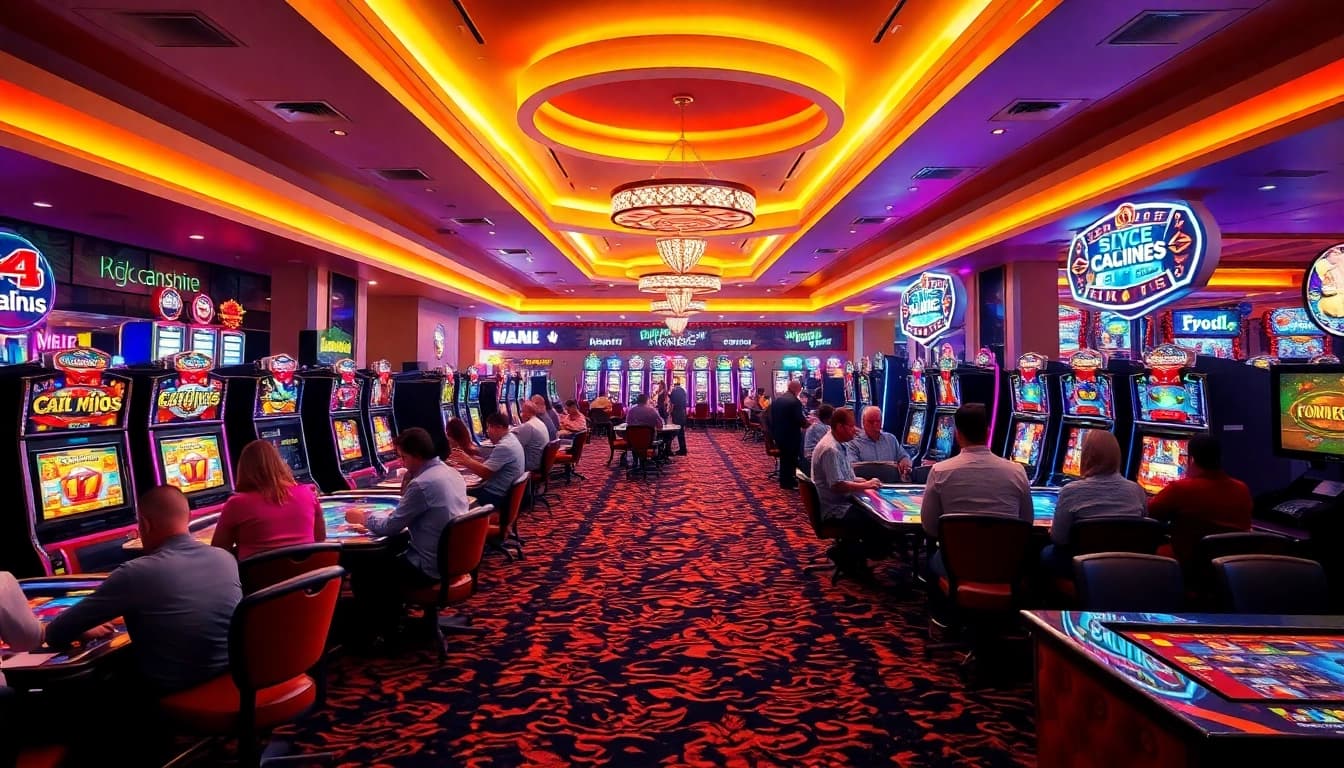 Engaging atmosphere of Non gamstop casino Uk showcasing vibrant gaming experiences.
