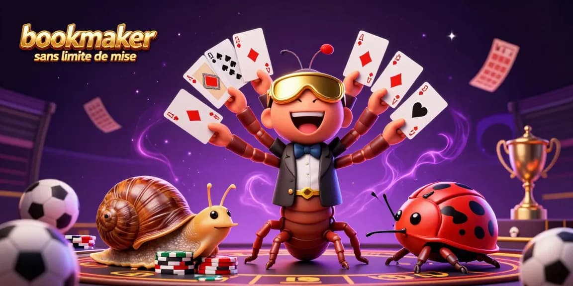 Pariez sans limites avec bookmaker sans limite de mise, profitez d'une expérience de jeu palpitante!