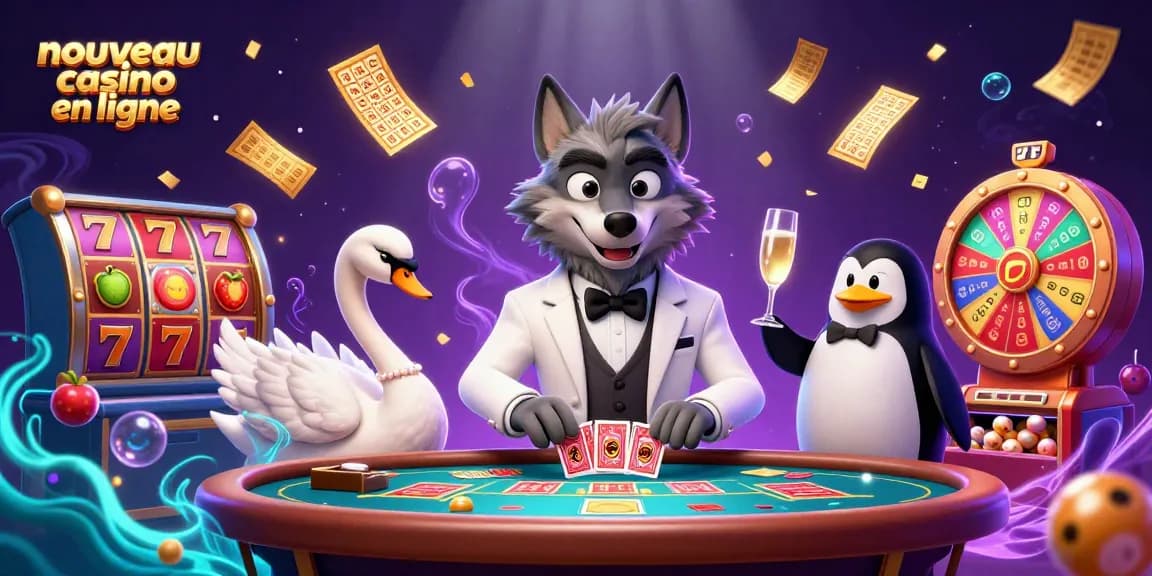 Participez au nouveau casino en ligne avec des personnages de jeu fascinants et des machines à sous animées.