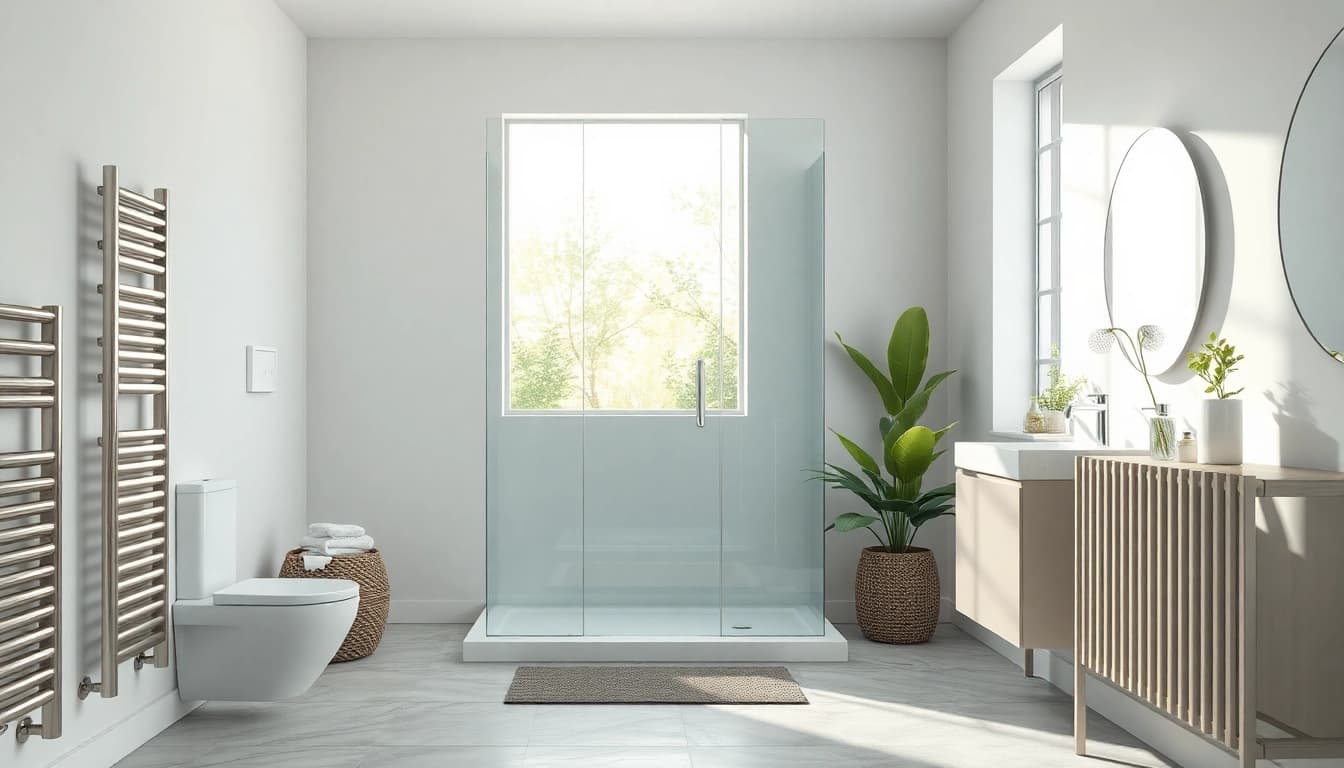 Gestalten Sie Ihr Badezimmer mit sonni sanitär GmbH hochwertigen Duschpanels und eleganten Möbeln.