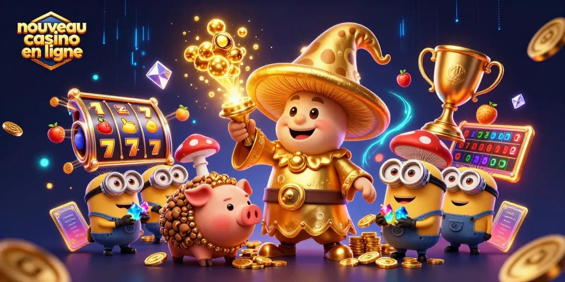 Découvrez le nouveau casino en ligne avec des personnages fantastiques, des jackpots et des éléments animés.