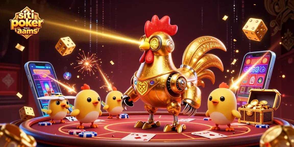 Gioca ai migliori siti poker non aams con un tavolo di poker affollato e personaggi affascinanti.