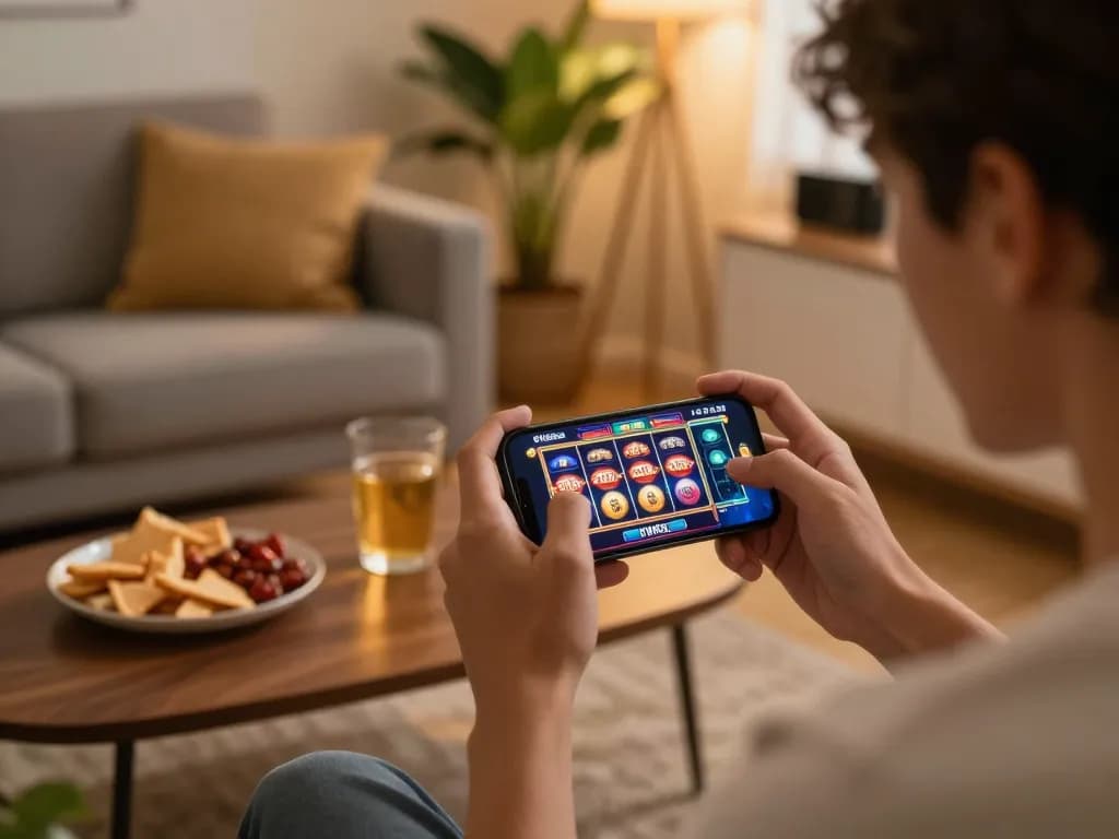 Permainan yang menarik di apk kiss918 untuk peranti mudah alih dalam suasana rumah yang selesa.