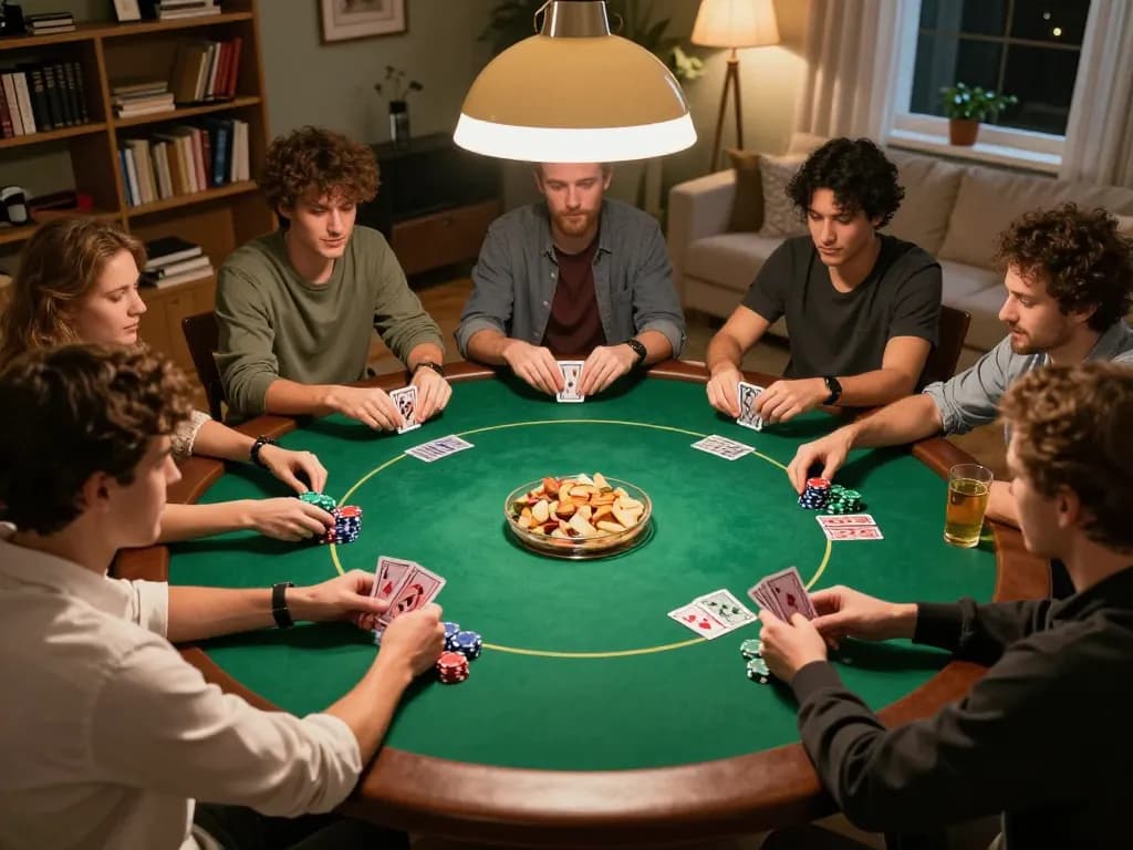 Experience the thrill of slot bonus new member 100 during a lively poker night with friends.