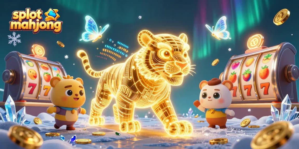 Experience thrilling slot mahjong action with vibrant reels and dynamic characters in a digital casino.