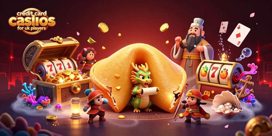 Experience thrilling gameplay at credit card casinos for UK players with interactive 3D digital illustrations and rich gaming elements.