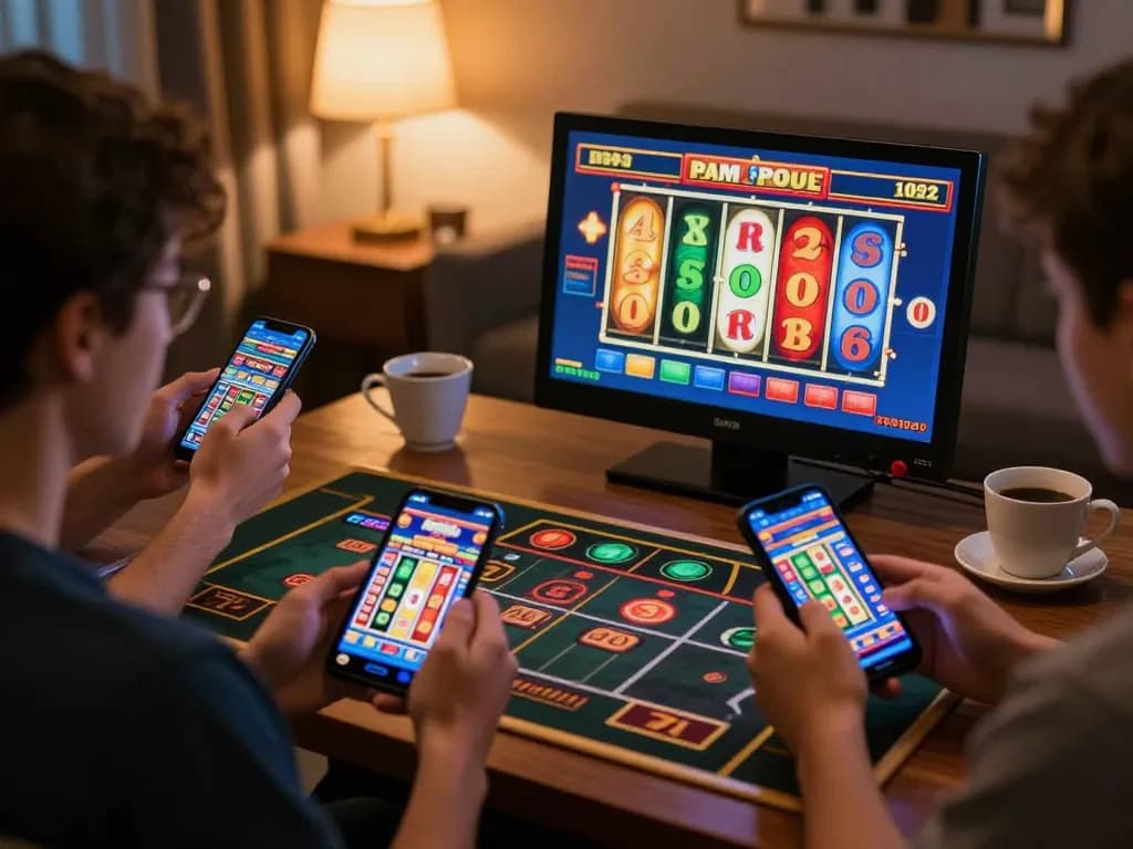 Engaging at Canada online casinos reddit with vibrant slot gameplay on mobile devices.