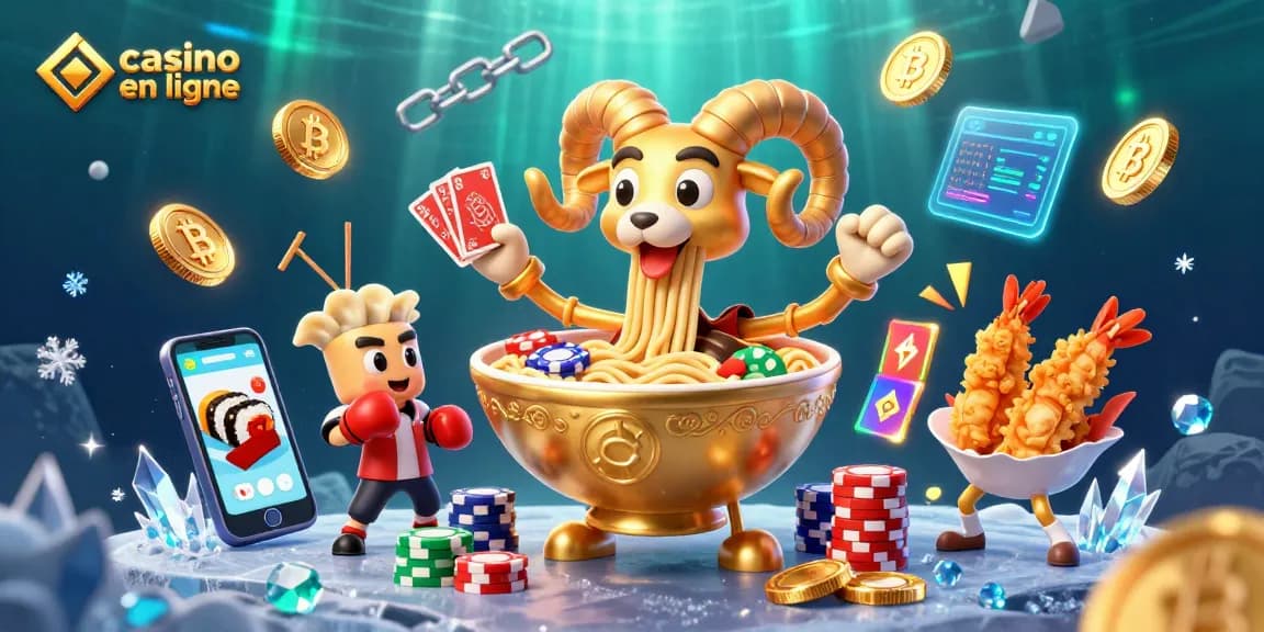 Jouez au casino en ligne avec des personnages amusants et des jeux colorés, ambiance festive.