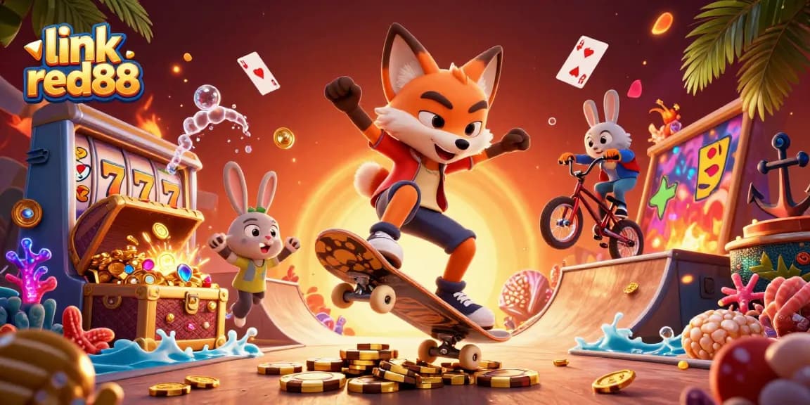 Experience the thrilling action at link red88 with vibrant characters and dynamic slot elements.