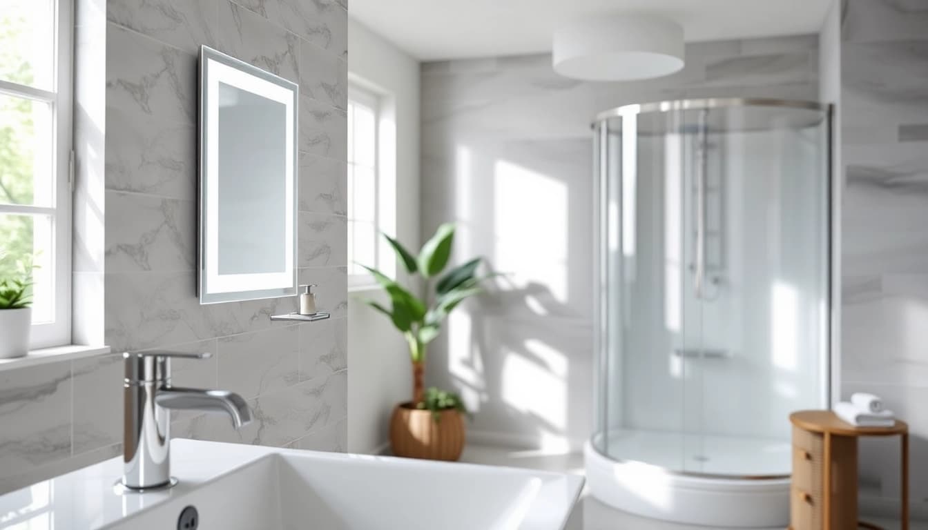 Améliorez votre salle de bain avec les produits sirhona France modernes et élégants.