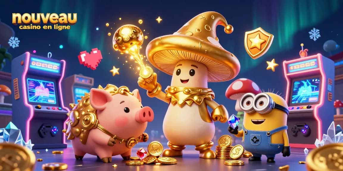 Découvrez le nouveau casino en ligne avec des personnages fantastiques et une ambiance magique.