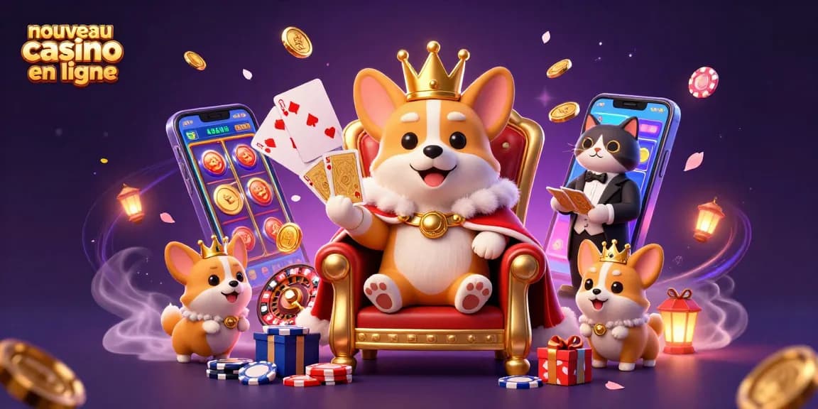 Animé par un corgi royal, ce nouveau casino en ligne offre des jeux captivants et des surprises riches.