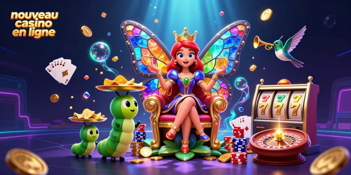 Jouez au nouveau casino en ligne avec des éléments riches et un design captivant.