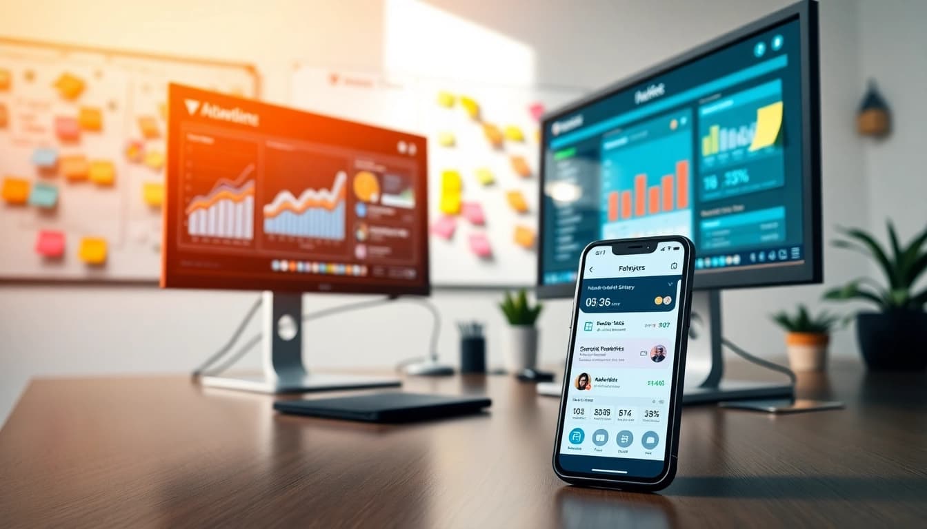Showcase an engaging smm reseller panel workflow in a modern digital marketing workspace