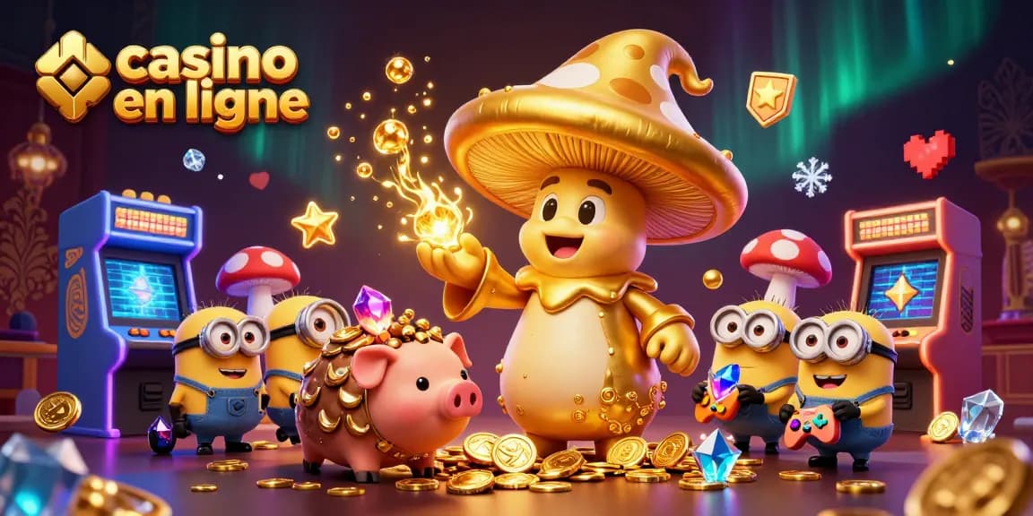 Gagnez en jouant au casino en ligne avec nos personnages fantastiques et machines à sous éclatantes.