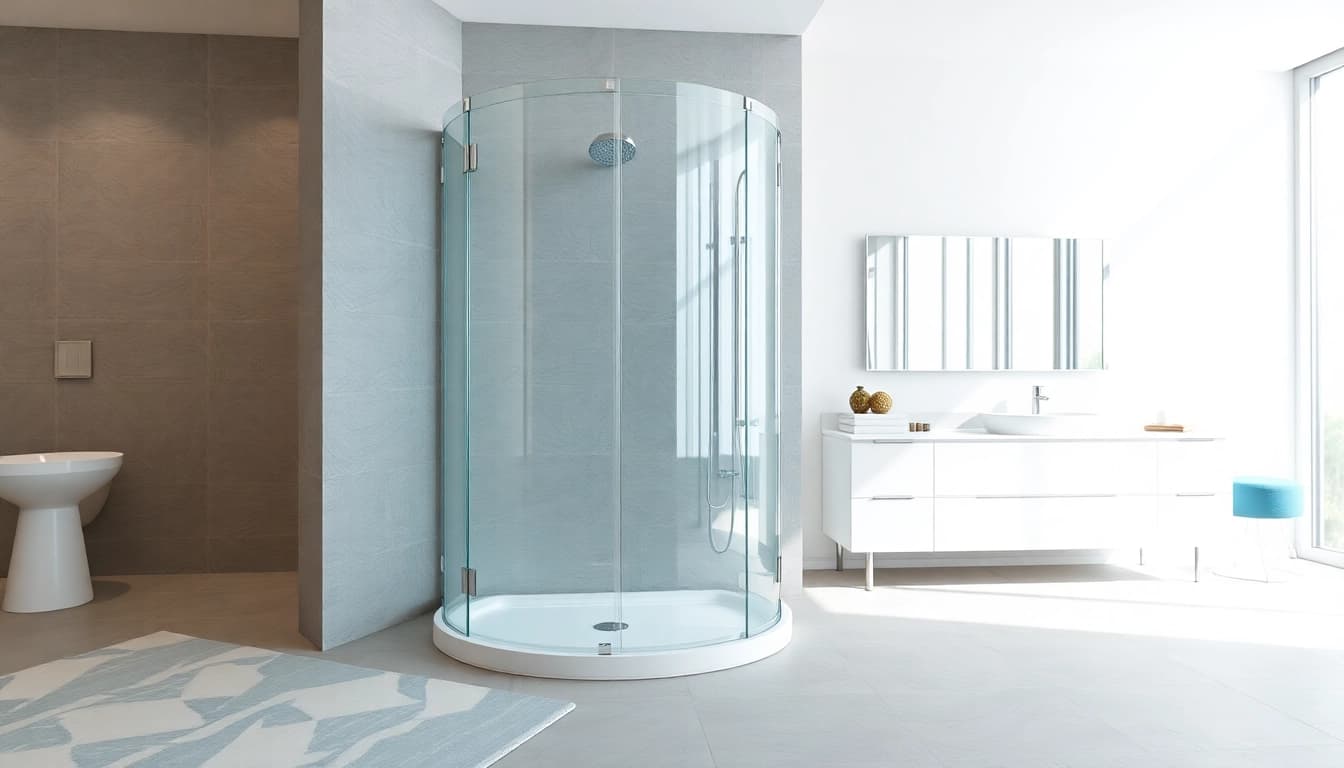 Präsentation der hochwertigen Produkte von sonni sanitär GmbH in einem eleganten Badezimmer.