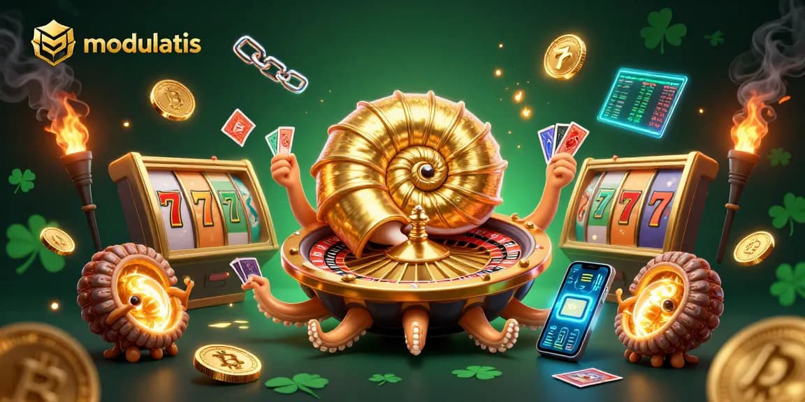 Modulatis beraksi dengan grafis slot modern yang canggih dan mengesankan dalam permainan kasino online.