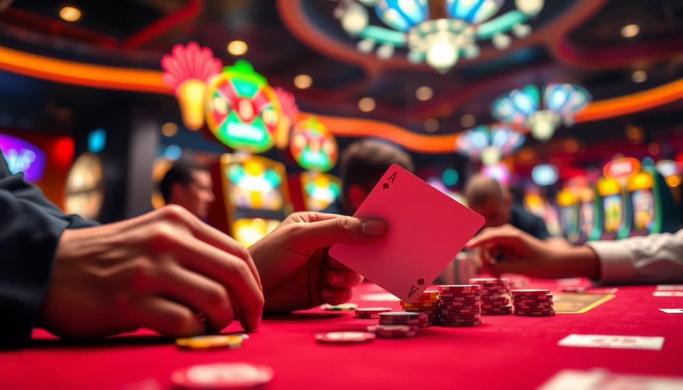 Menangkan MABAR88 Pulsa di meja poker sambil bersenang-senang di kasino yang meriah.