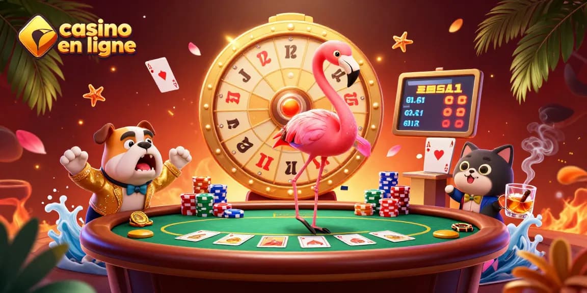 Participez à l'action du casino en ligne avec des jeux dynamiques et une ambiance festive.