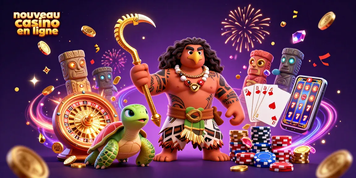 Plongez dans le nouveau casino en ligne avec des personnages animés et des jeux de casino captivants.