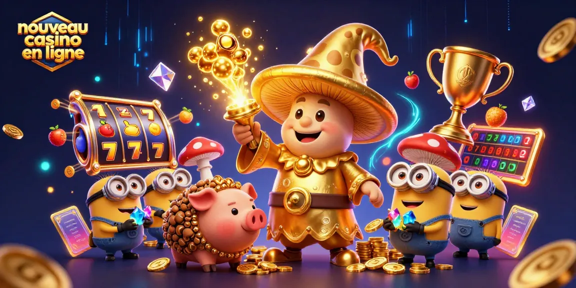 Découvrez le nouveau casino en ligne avec des personnages fantastiques, des jackpots et des éléments animés.