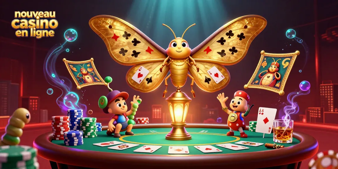 Image d'une scène illustrative de nouveau casino en ligne avec des éléments de jeu captivants.