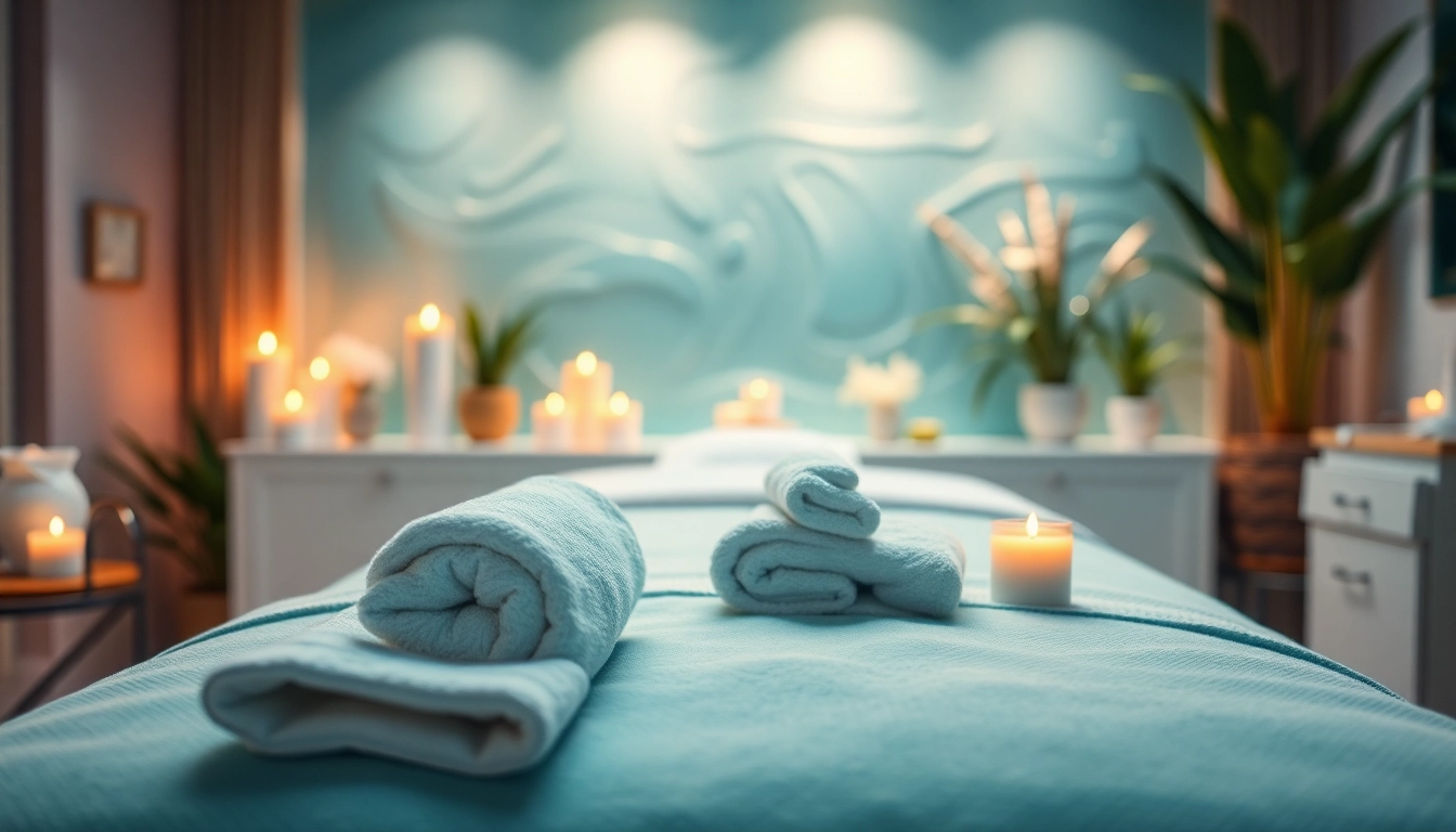 AquaLuxe facial Queens NY treatment setup with soothing decor and ambiance.