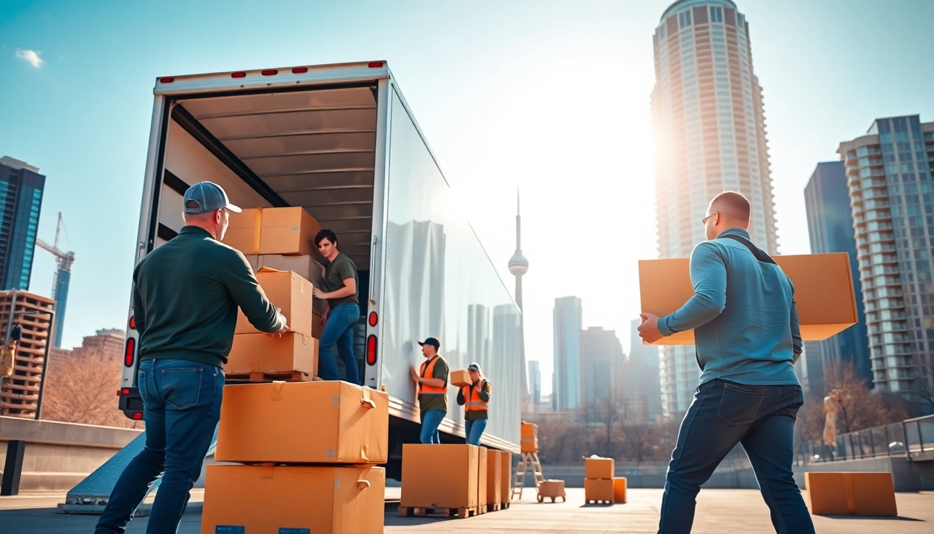 Experience the best Toronto Movers efficiently loading items for a seamless moving process.