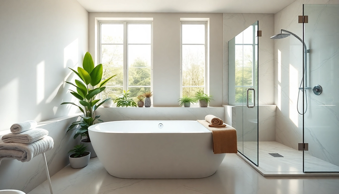 Transform your space with a stunning bathroom renovation Manchester featuring elegant designs.