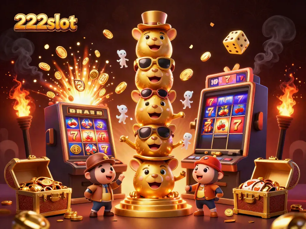 Menangkan jackpot dengan 222slot di ilustrasi kasino yang mengasyikkan.