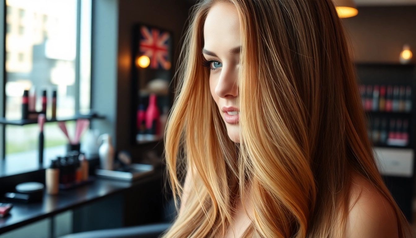 Sew in weft hair extensions displayed on a professional model showcasing natural beauty.