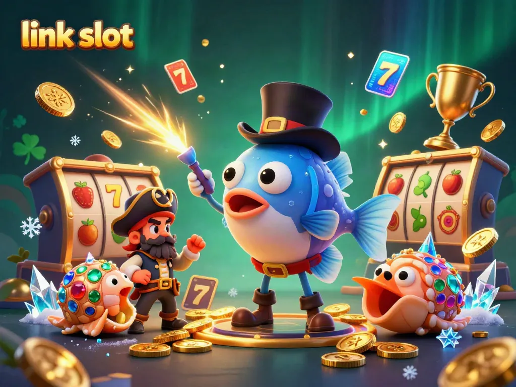 Menangkan link slot dengan ilustrasi 3D animasi yang menampilkan karakter unik di kasino.
