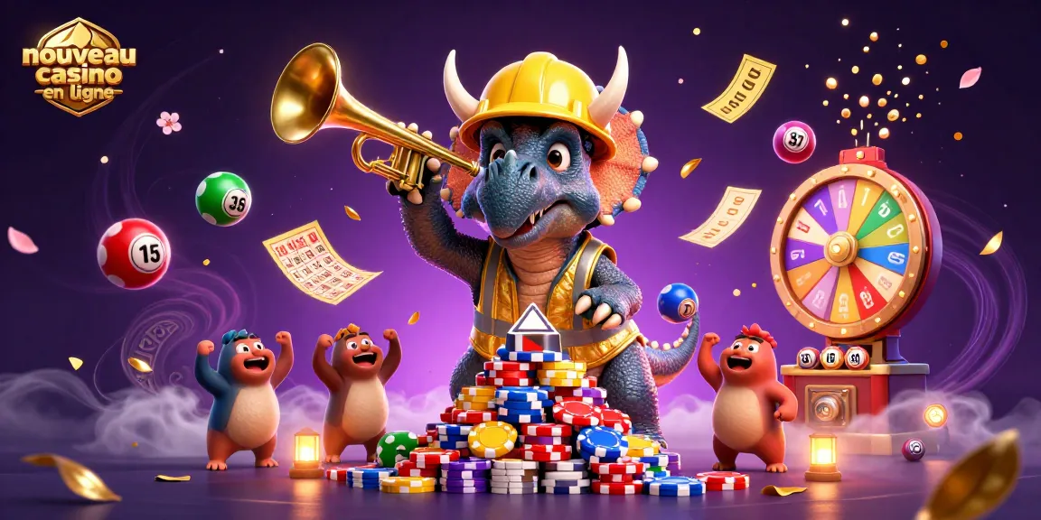 Pour gagner avec un nouveau casino en ligne, découvrez cette scène animée de jeux et surprises.