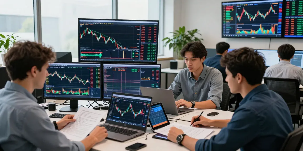 Traders analyzing market trends on MetaTrader 5 for successful mt5 strategies.