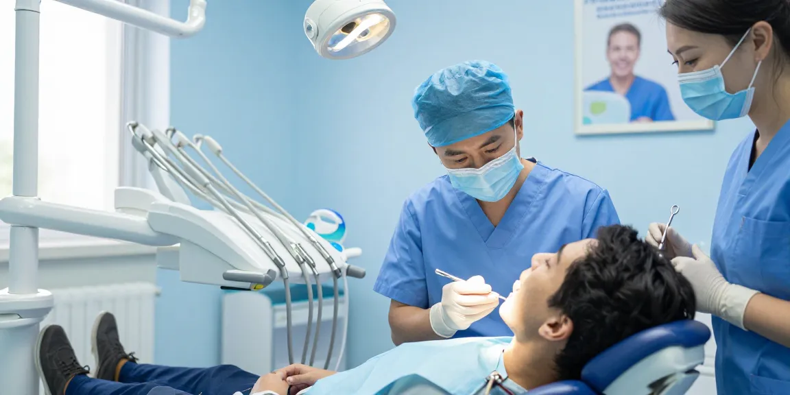 Dental implants Mooresville nc being placed by an expert dentist in a calming clinic setting.