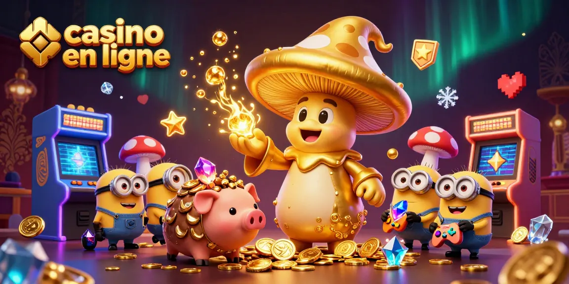 Gagnez en jouant au casino en ligne avec nos personnages fantastiques et machines à sous éclatantes.