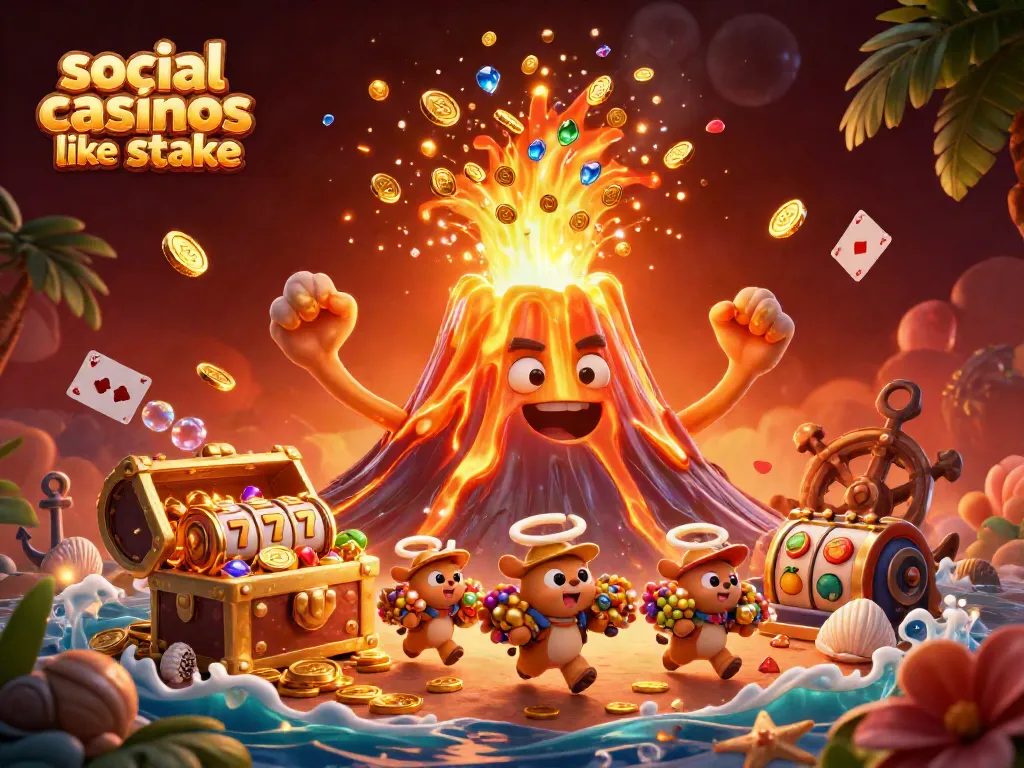 Engage with social casinos like stake and explore vibrant 3D casino-themed adventure.