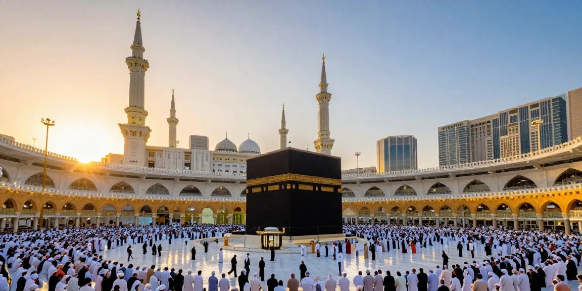 Umroh Ramadan experience at the sacred Masjidil Haram, stunning spiritual destination.