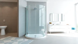 Präsentation der hochwertigen Produkte von sonni sanitär GmbH in einem eleganten Badezimmer.