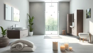 Produkte der sonni sanitär GmbH in einem modernen und stilvollen Badezimmer.