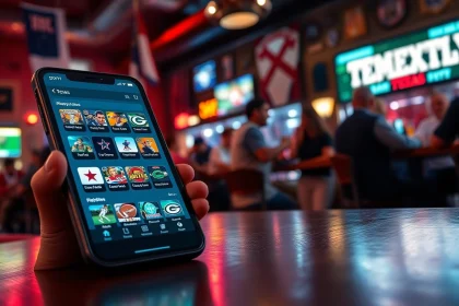 Engage with sports betting sites Texas through interactive applications on mobile devices.