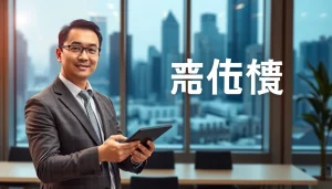 카드현금화 관련 정보 제공하는 금융 전문가의 모습