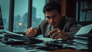 카드깡과 관련된 위험한 금융 거래를 보여주는 이미지