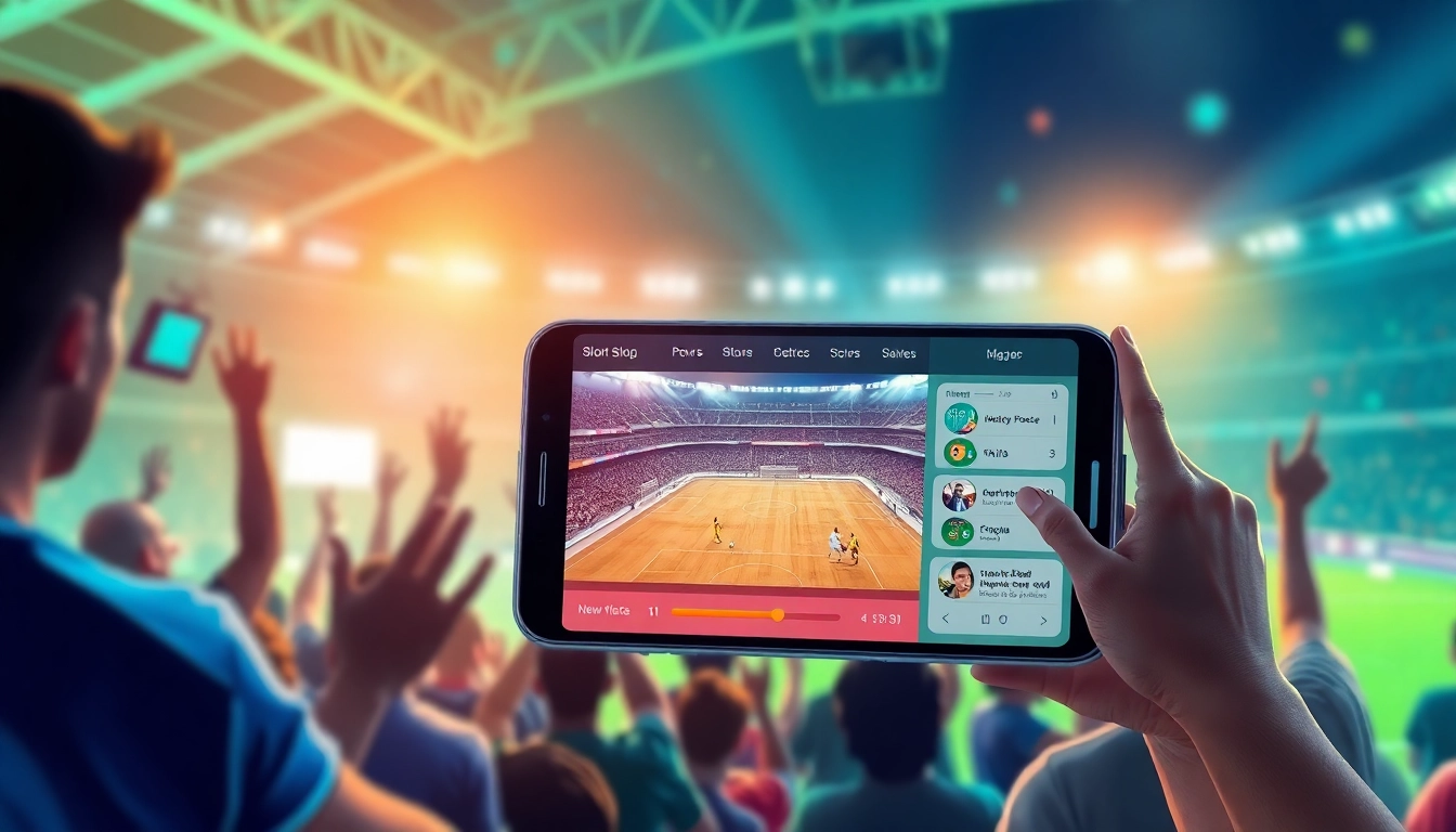 Xoilac TV interface showcasing live football streaming on joemadfan.com with vibrant user engagement.