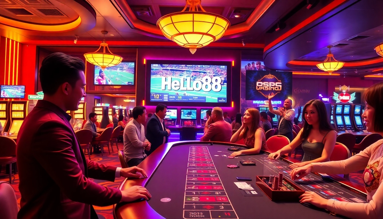 Hello88win.live provides an engaging online gambling experience with live casino games and sports events.