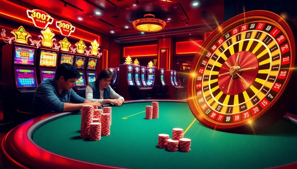 Engage in sbobet online gambling with stunning casino visuals of poker, roulette, and thrilling bets.