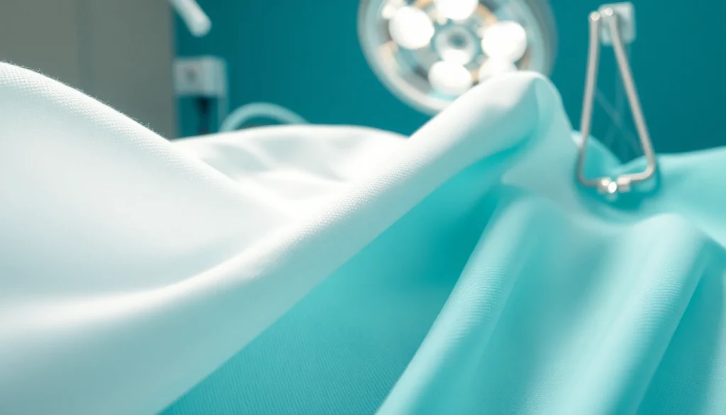 Verpleegkundige katoen stof in gebruik voor medische werkkleding met een sterke en professionele uitstraling.