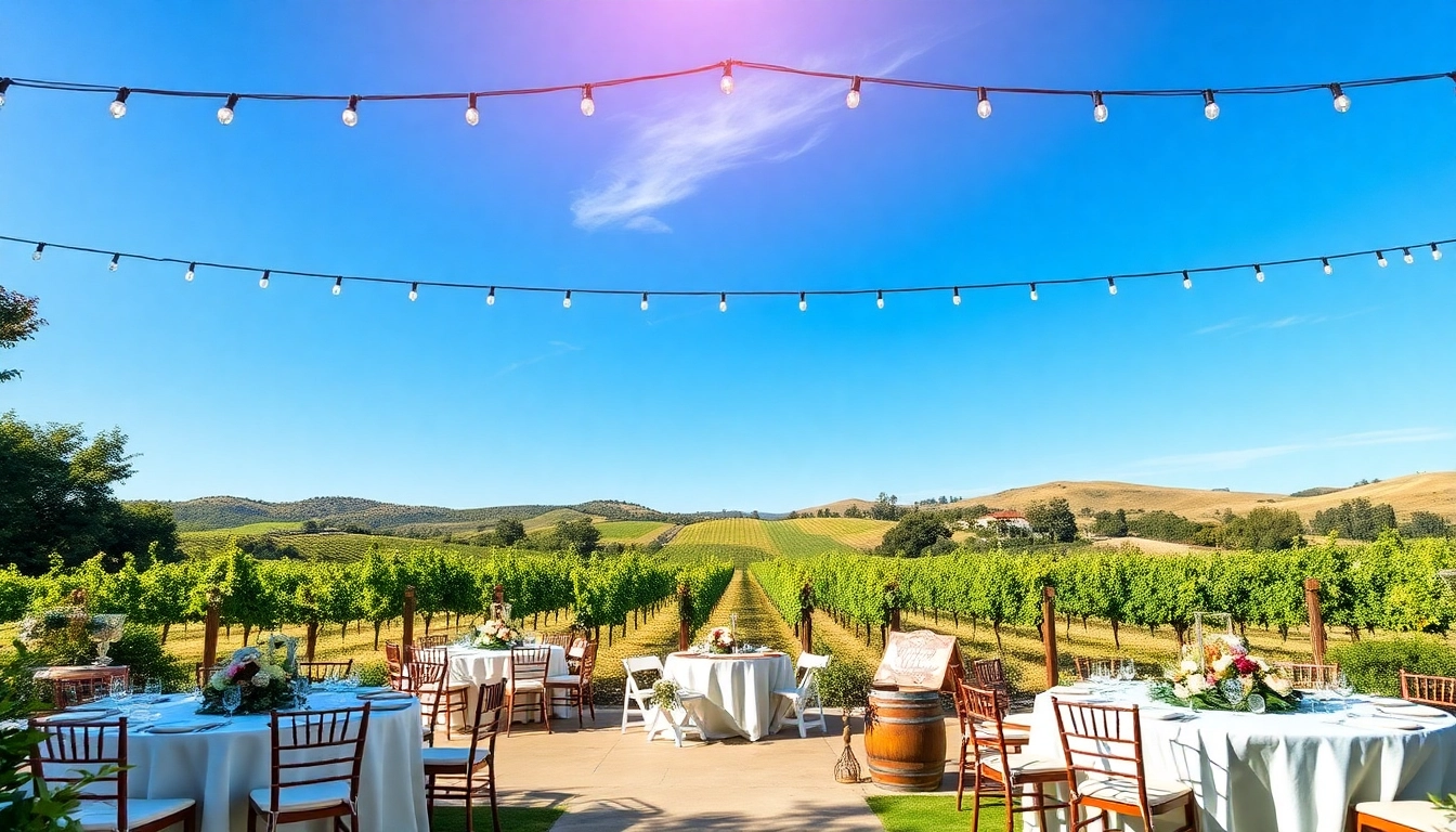 Beautiful Clarksburg Wedding Venues showcasing romantic decor and natural landscapes