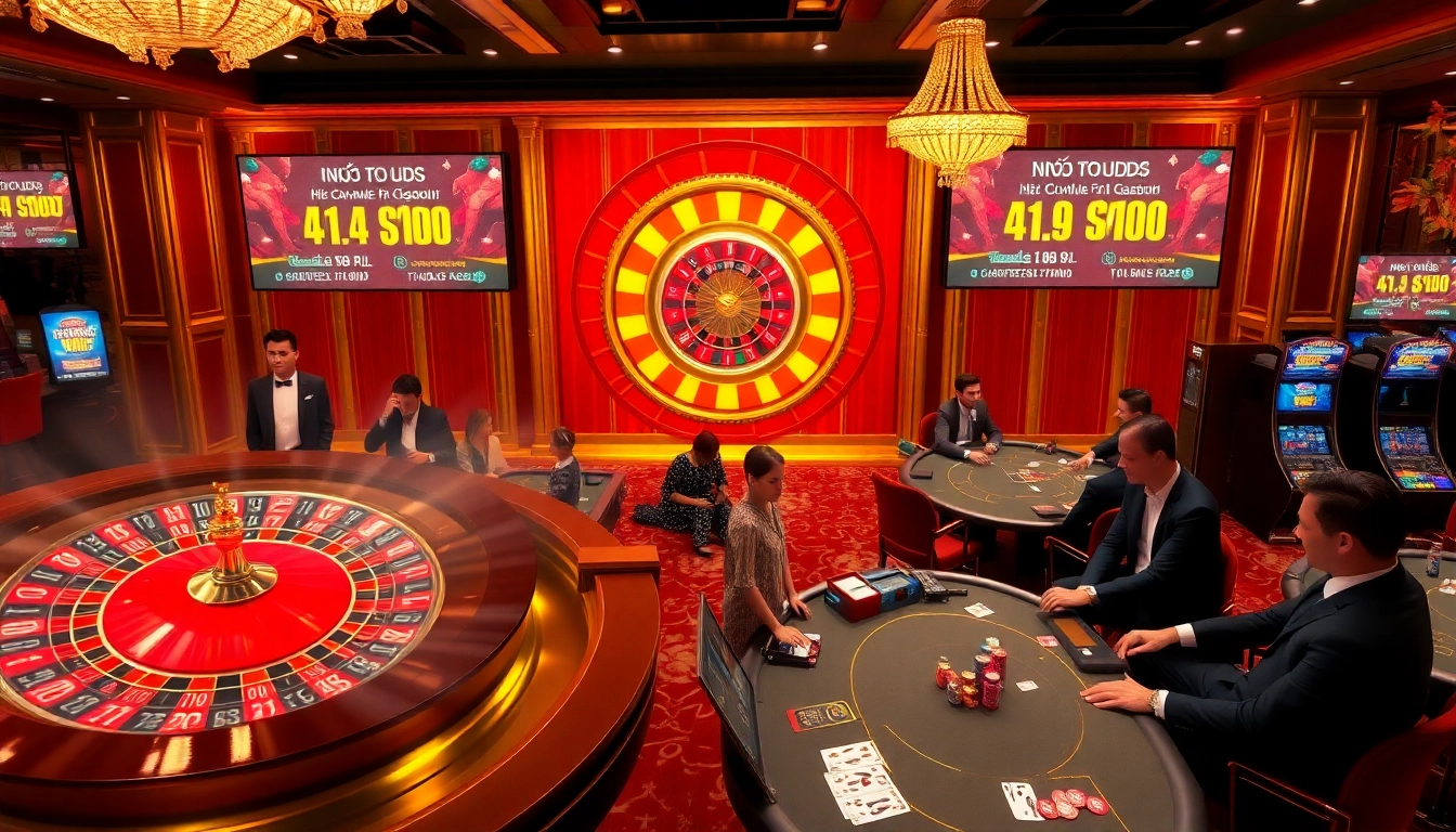 Experience the thrill of betting at nhà cái rr88 with vibrant casino tables and exciting gameplay.