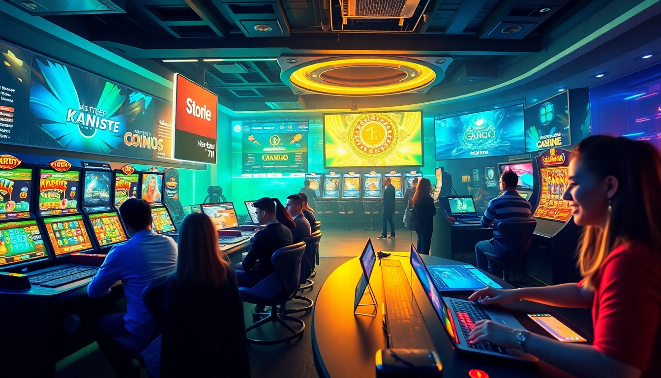 Experience thrilling online gaming at stimmgewitter.org with a vibrant casino environment and engaged players.